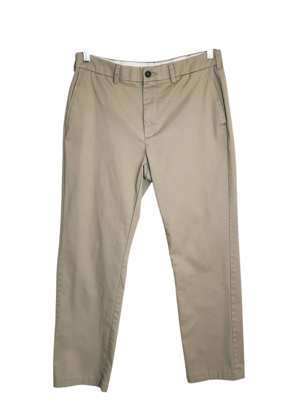 George Khaki Chino Pants Cotton Blend Size 33 x 30